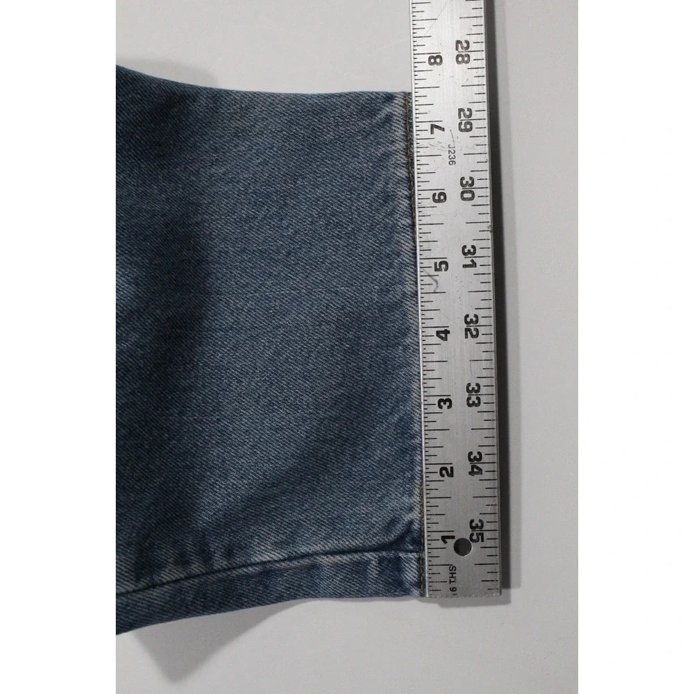 Vintage 90s Levis 550 Relaxed‎ Fit Blue Jeans Mens Size 34X36 Made in USA